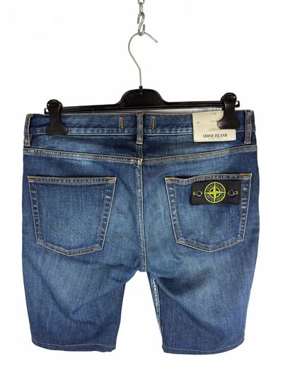 Jeans corti blu Stone Island - Taglia W31