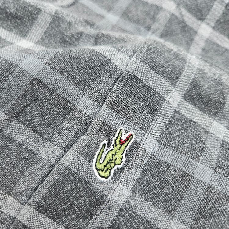 Lacoste Men'S Checkered Button-Up Shirt image 5