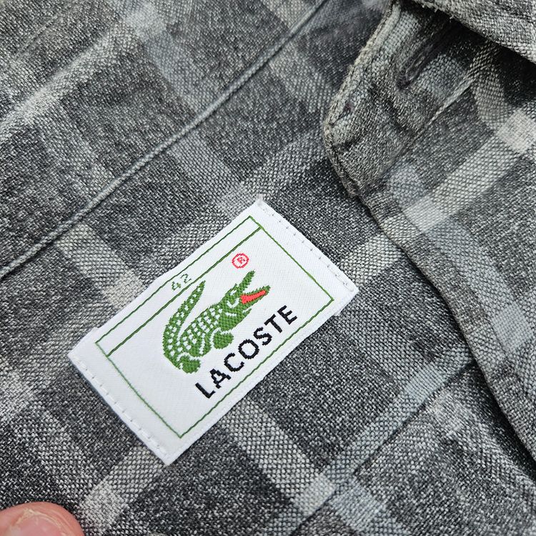 Lacoste Men'S Checkered Button-Up Shirt image 6