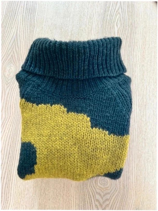 Cos 100% wool oversized turtleneck knit sweater 10