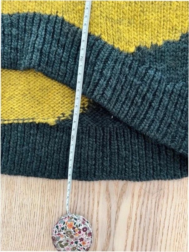 Cos 100% wool oversized turtleneck knit sweater 4
