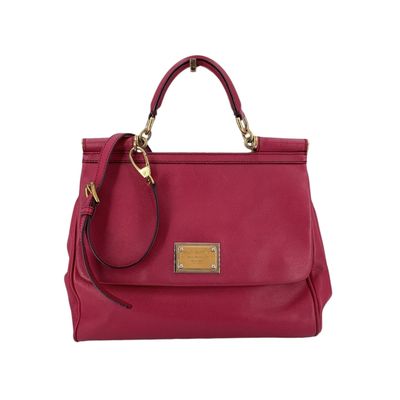 Dolce & Gabbana Leather Shoulder Bag Dauphine