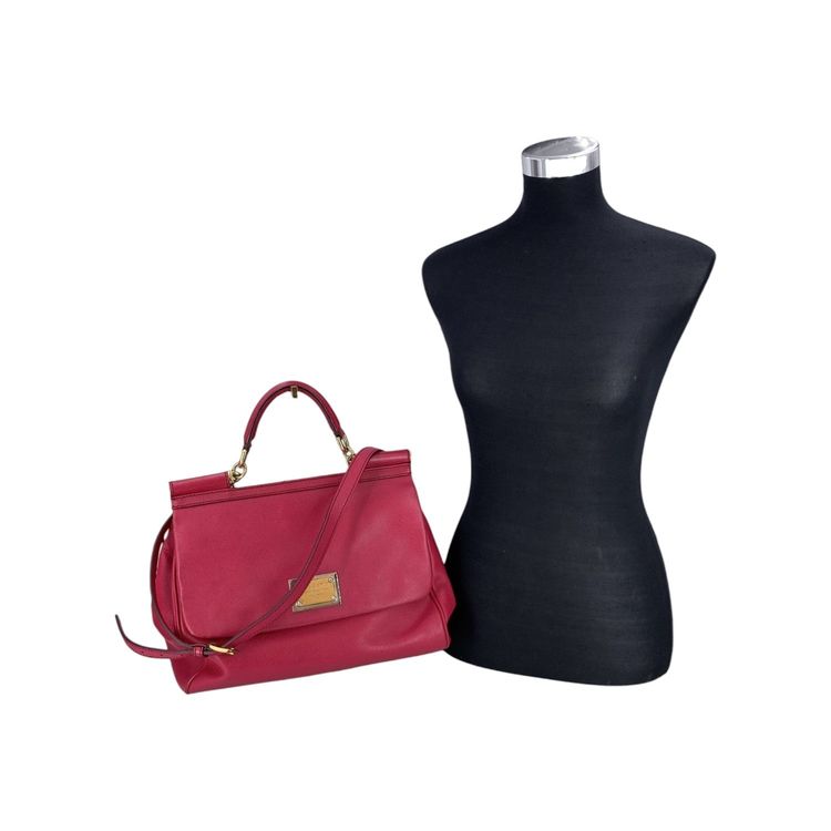 Dolce & Gabbana Leather Shoulder Bag Dauphine image 3