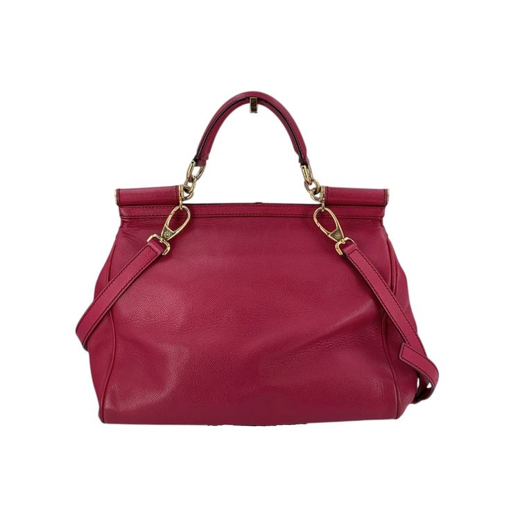 Dolce & Gabbana Leather Shoulder Bag Dauphine image 6