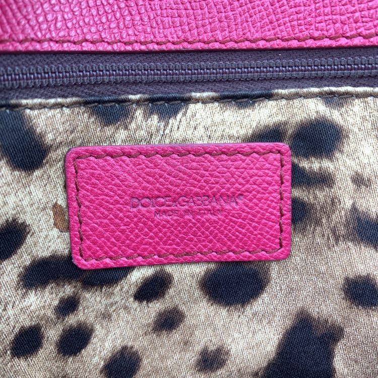 Dolce & Gabbana Leather Shoulder Bag Dauphine image 5