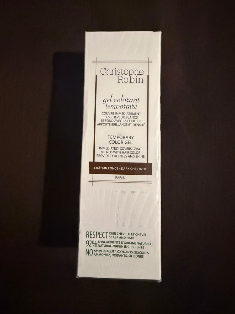 Other Christophe Robin Temporary Color Gel Dark Chestnut product image