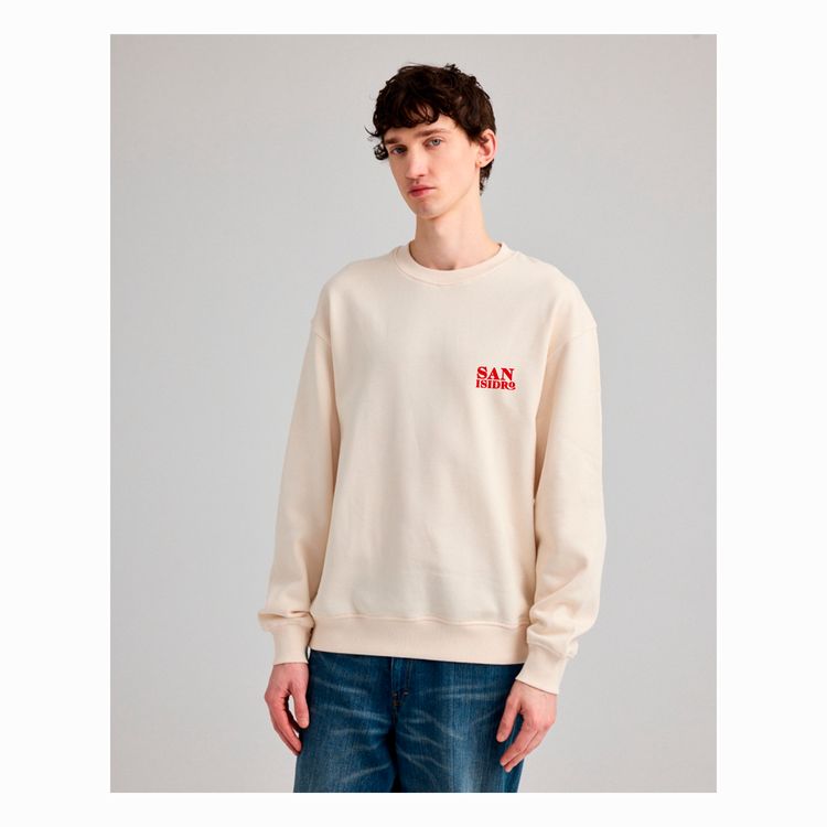 Sudadera San Isidro, oversize gato chulapo crudo. 5