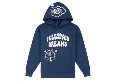 FULLYPAID DREAMS HOODIE NAVY / WHITE