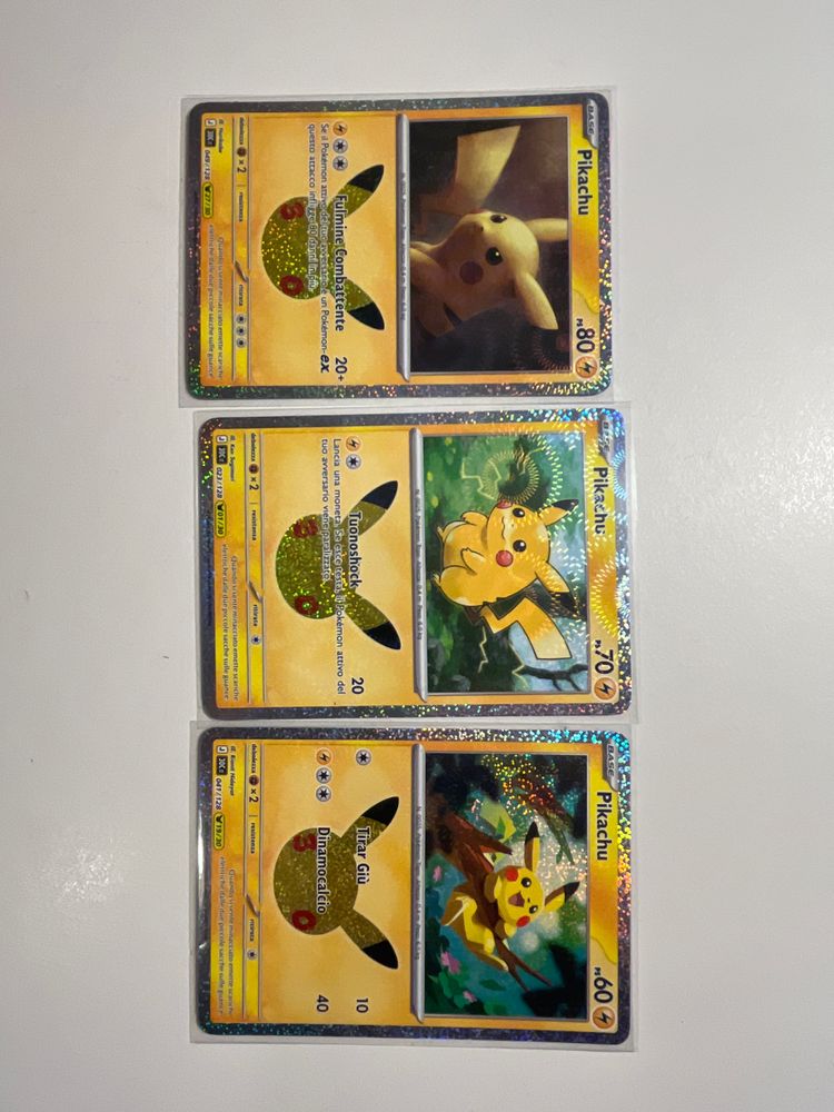 Pikachu Trading Cards