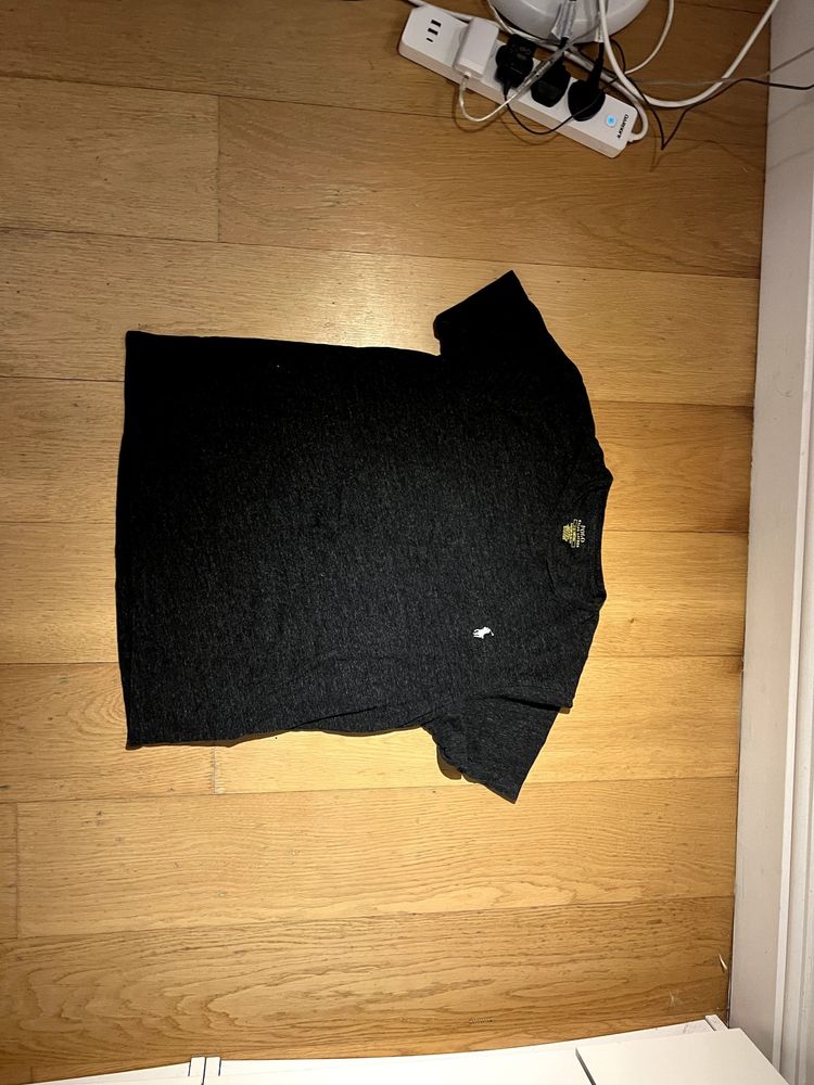 Polo Ralph Lauren Polo Ralph Lauren Men's Charcoal Grey Custom Slim Fit T-Shirt Medium product image