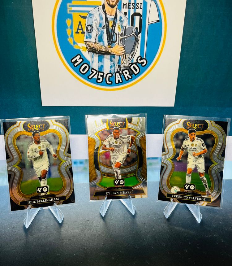 Select La Liga 25/26 Lote 8 cartas Real Madrid