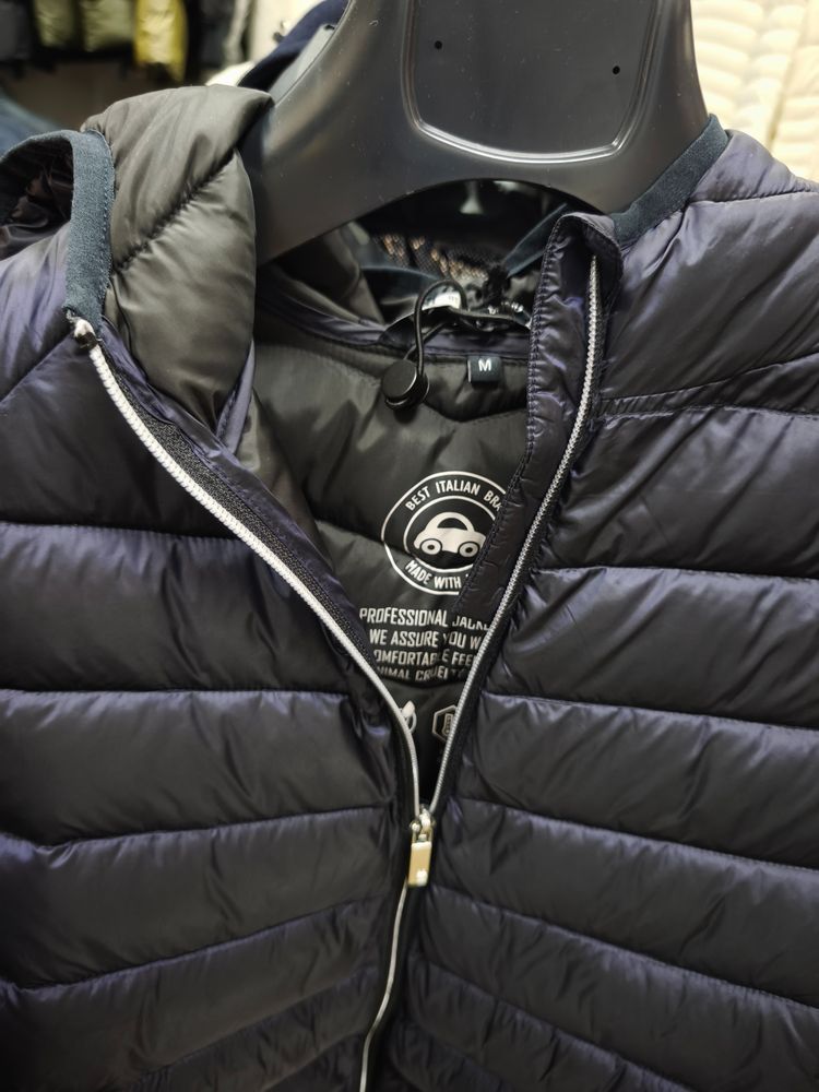 Bib Black Puffer Jacket imagen 3