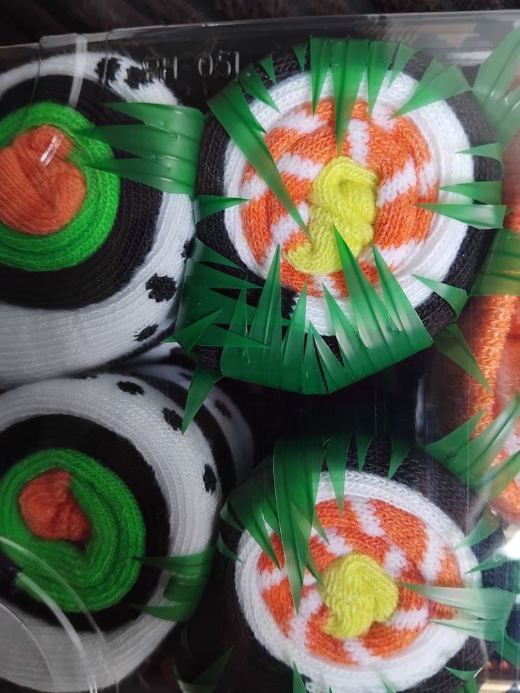 Sushi Knit Socks Set. Three pairs imagen 5