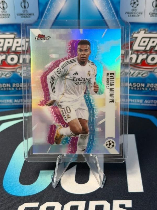 Topps Mbappe Hologlow Image Variation Topps Finest 25/26 product image