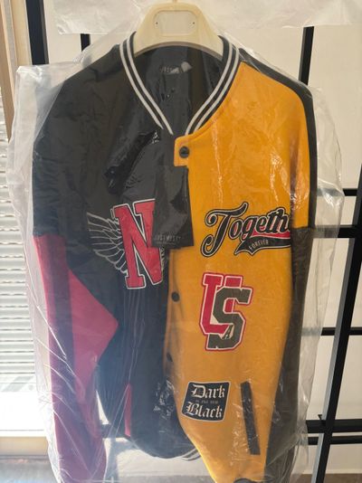 Black And Yellow Varsity Jacket