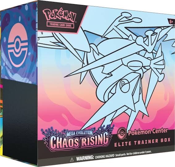 Pokémon Center Chaos Rising Elite Trainer Box