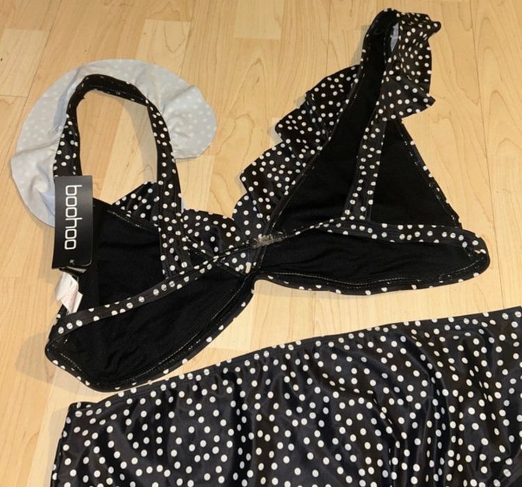 Boohoo Polka Dot Bikini Set obraz 3