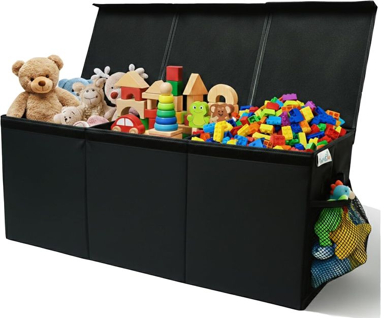 Other Black Multi-Compartment Toy Storage Organizer product image
