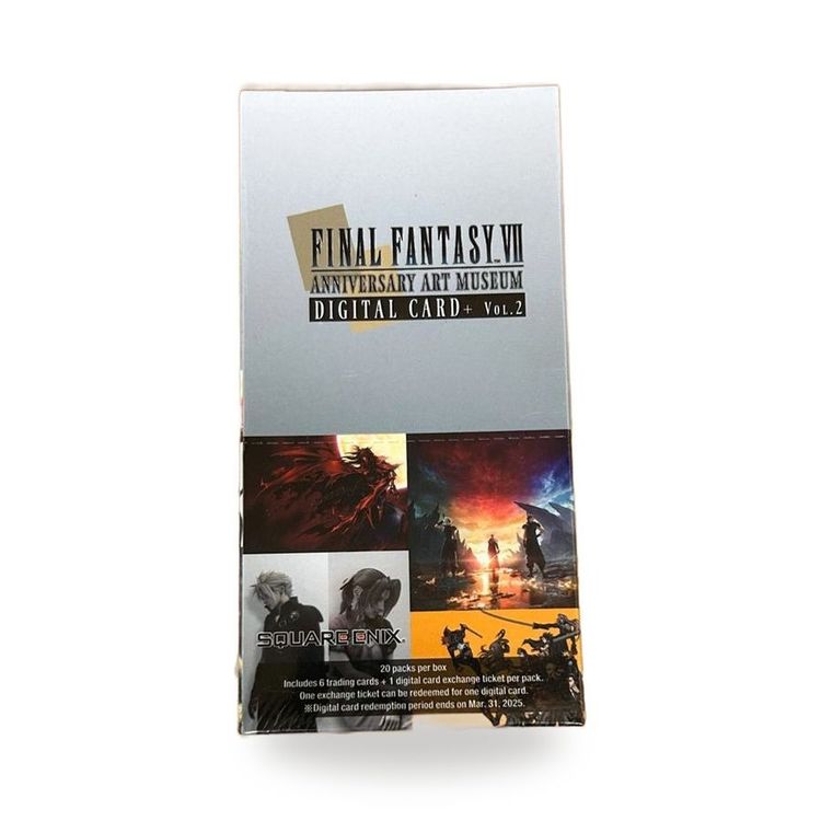 Final Fantasy Vii Anniversary Art Museum Digital Card+ Vol.2