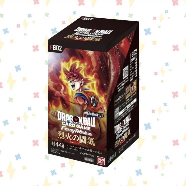 Bandai Dragon Ball Super Card Game Fusion World – Blazing Aura FB02 – Display da 24 Buste (JP) product image