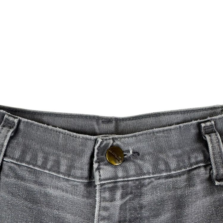 Carhartt Double Knee Original Fit Workwear Carpenter Trousers Grey obraz 8