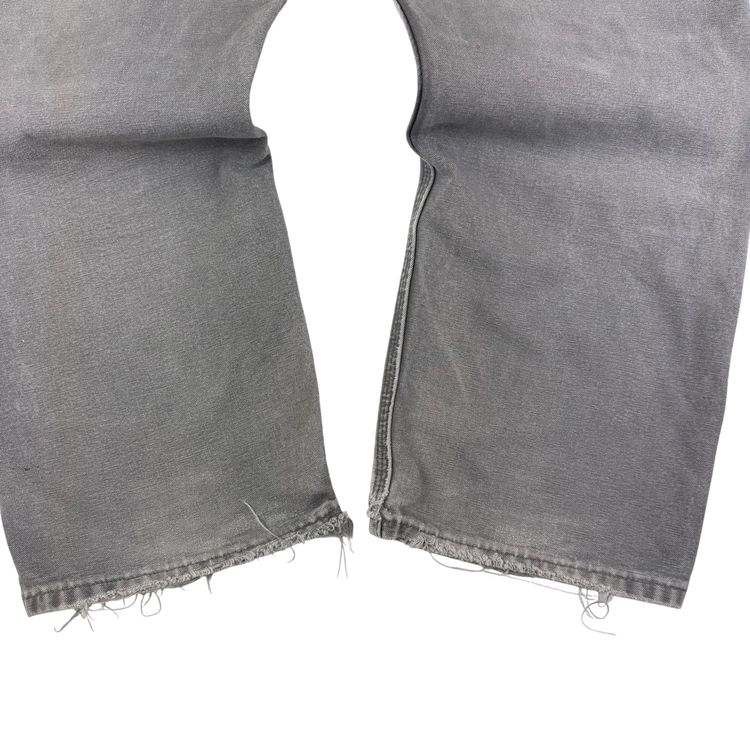 Carhartt Double Knee Original Fit Workwear Carpenter Trousers Grey obraz 7