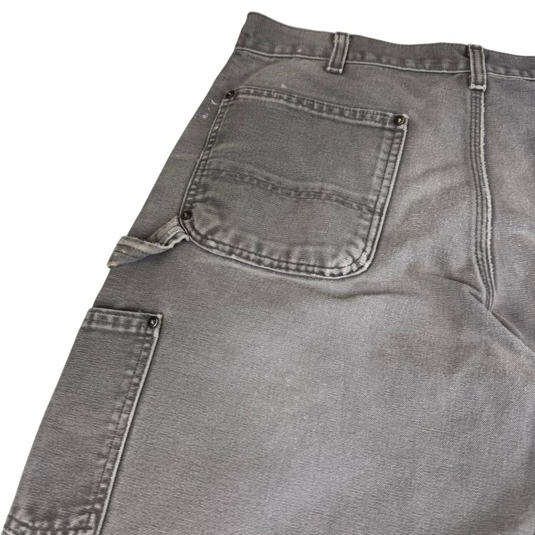 Carhartt Double Knee Original Fit Workwear Carpenter Trousers Grey obraz 6