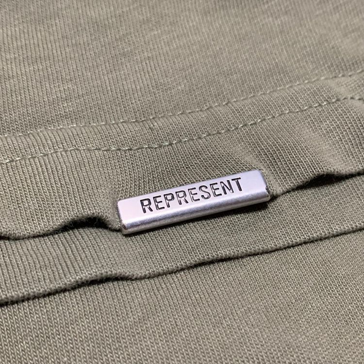 Represent Medium Owners Club Khaki Green Tee imagen 4