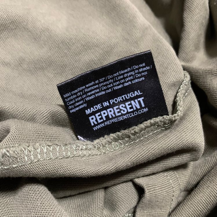 Represent Medium Owners Club Khaki Green Tee imagen 7