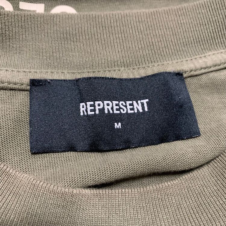 Represent Medium Owners Club Khaki Green Tee imagen 5