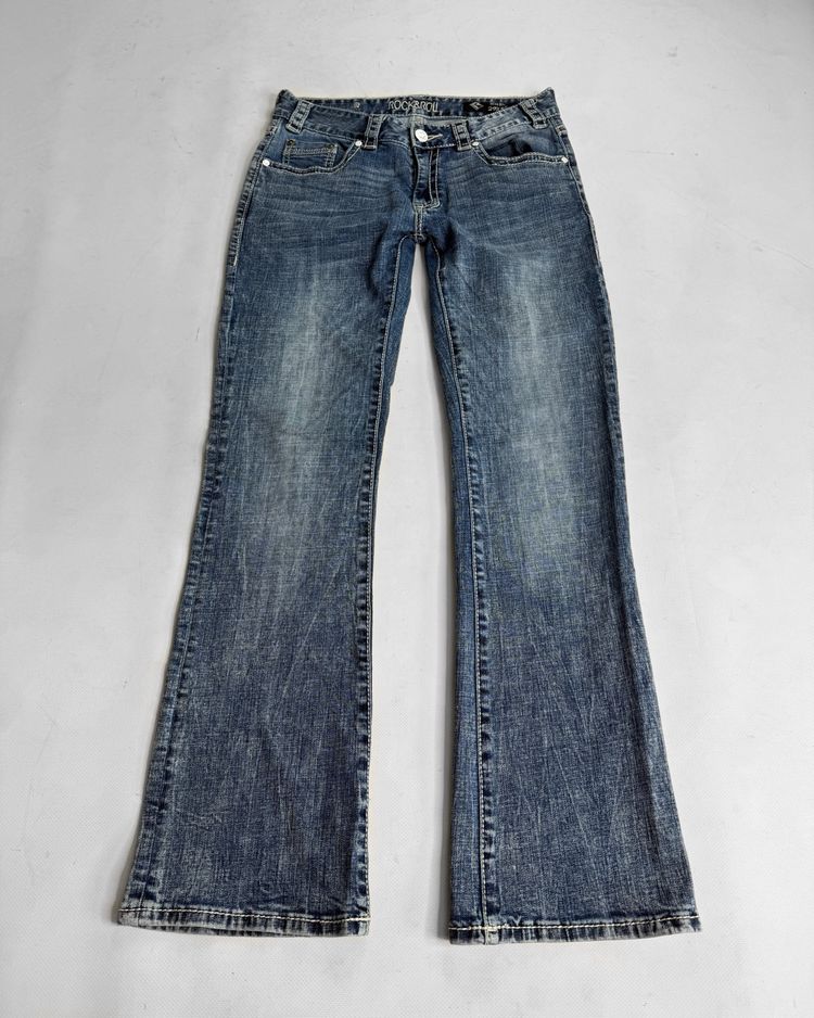 Other Y2K Rock & Roll Cowgirl Mid Rise Jeans product image