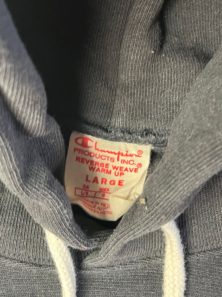 Champion Black Hoodie 2
