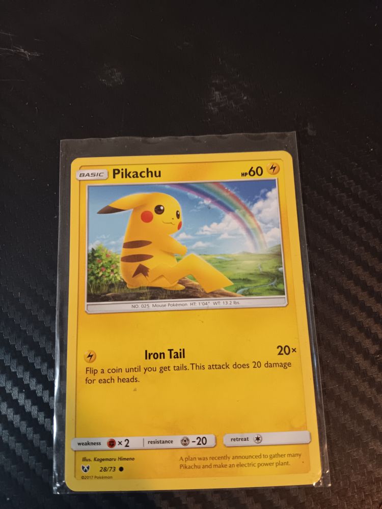 Pikachu Trading Card image 1