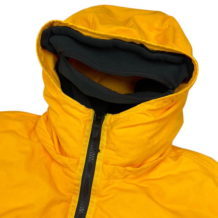 A/W 22 Stone Island Opaque Nylon Twill Down-TC Balaclava Puffer Jacket - Yellow 8