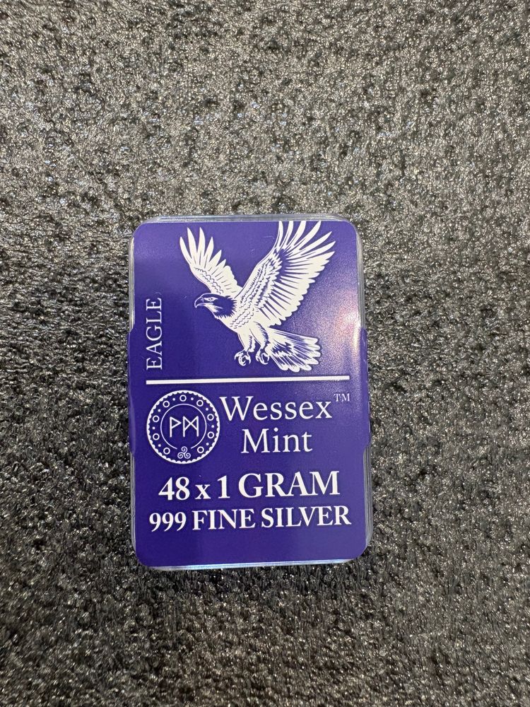 48x1g sealed Wessex Mint Silver Bar