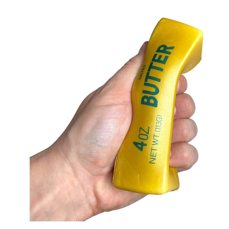 LIMITED EDITION GOLD Squishy Butter Sensory Squish Fidget Toy 15cm image 5
