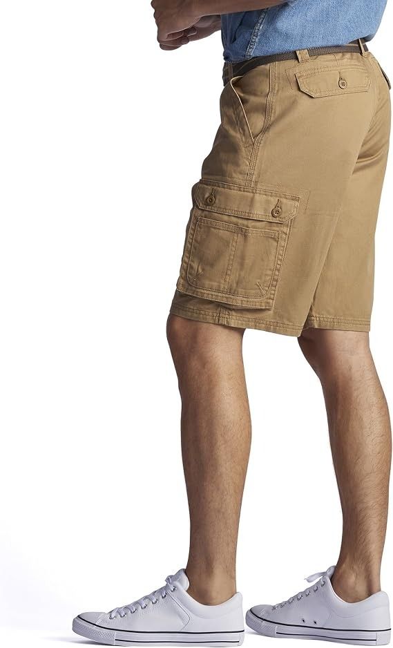 Brown Cargo Shorts obraz 4