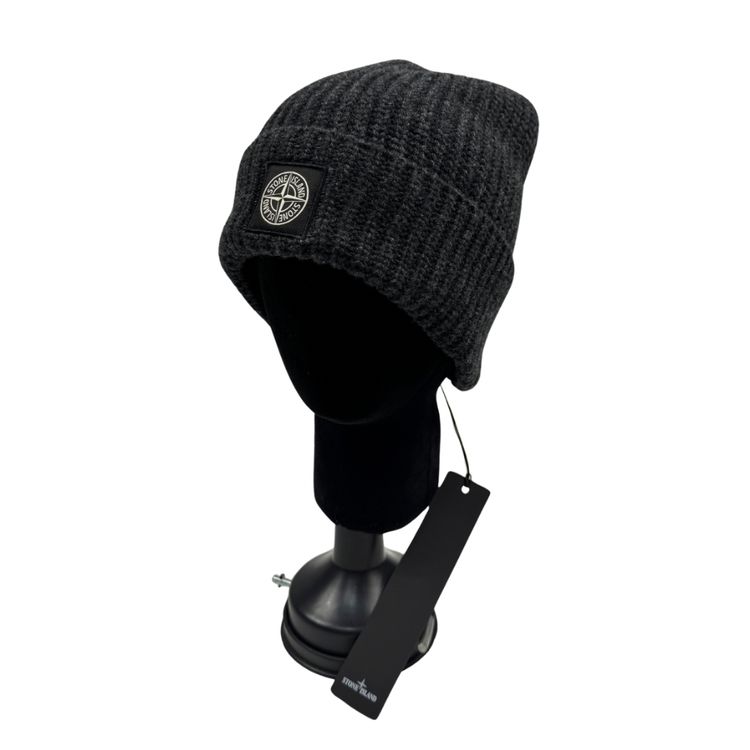 Gorro de lana Stone Island Gris oscuro - talla UNI image 1