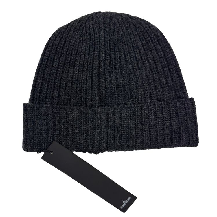 Gorro de lana Stone Island Gris oscuro - talla UNI imagen 2
