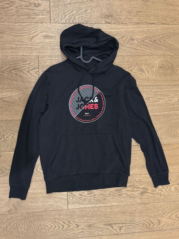 Jack & Jones Black Hoodie