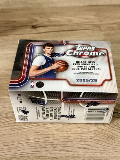Topps Chrome 2025/26 Basketball Cards Box