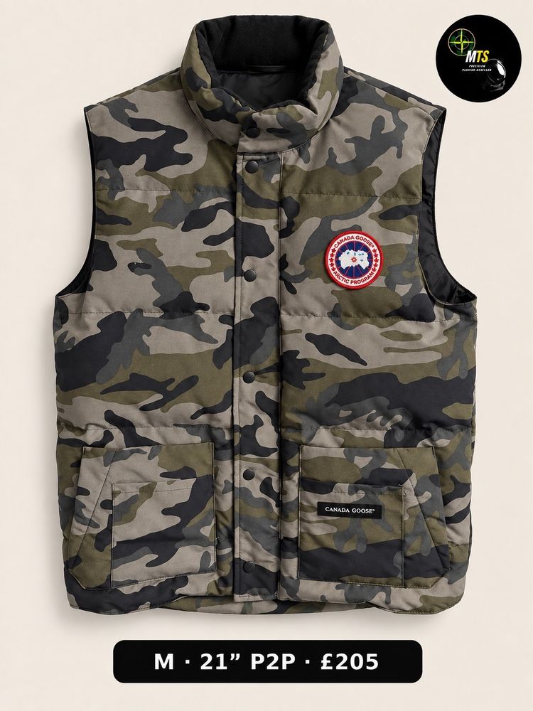Canada Goose Camo Puffer Vest image 1