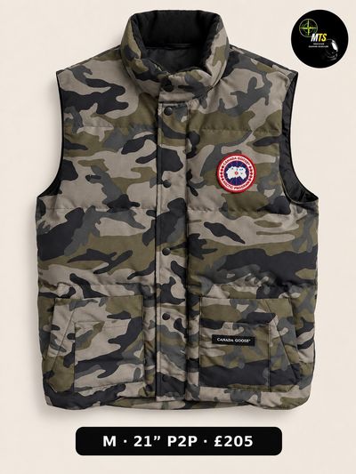 Canada Goose Camo Puffer Vest