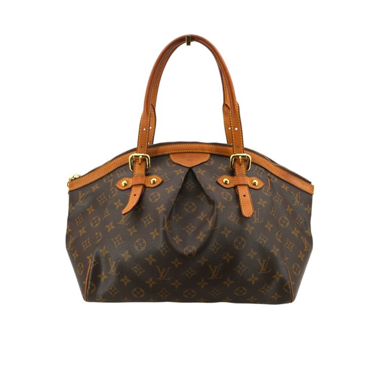 Borsa a tracolla Tivoli GM con monogramma in tela marrone Louis Vuitton