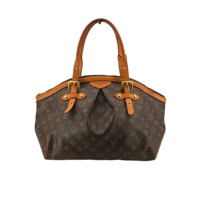 Borsa a tracolla Tivoli GM con monogramma in tela marrone Louis Vuitton