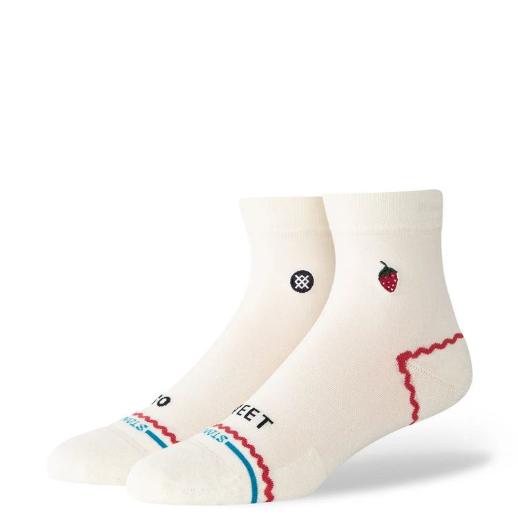 Immagine di Stance USA Official Crew Socks - M - Womens So Sweet Lowrider Ivory 1