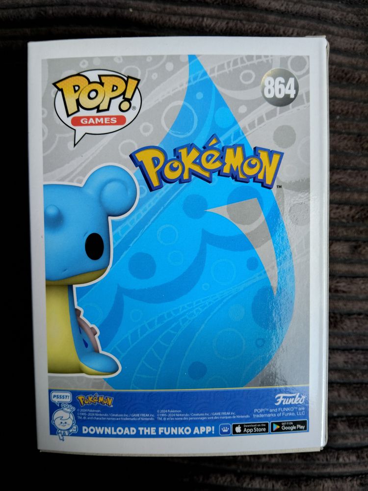 Funko Pop! Games Pokémon Lapras Lokhlass Vinyl Figure image 4