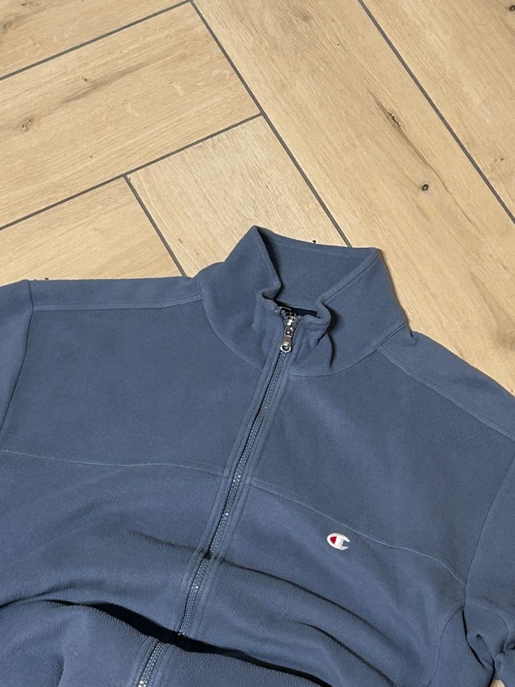 Immagine di Champion Navy Blue Fleece Zip-Up Jacket 4