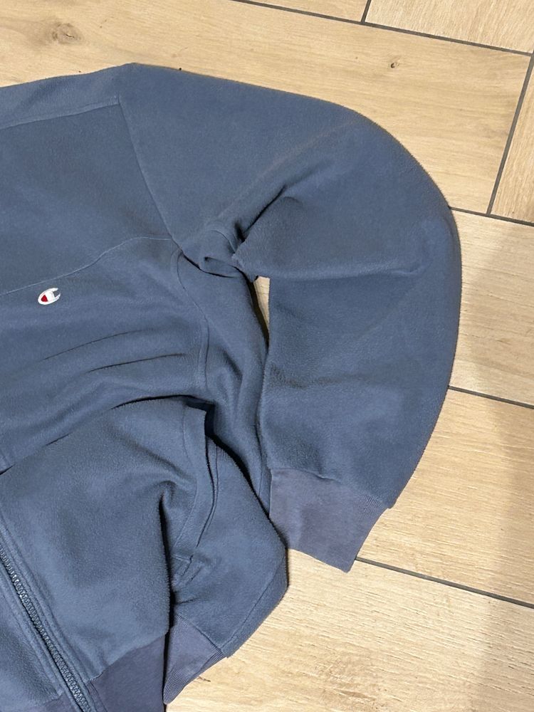 Immagine di Champion Navy Blue Fleece Zip-Up Jacket 3