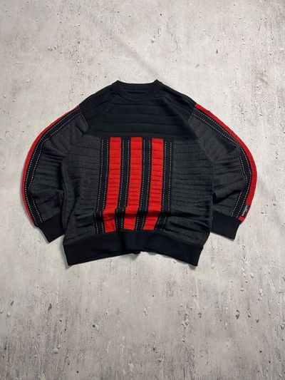 Black And Red Sweater